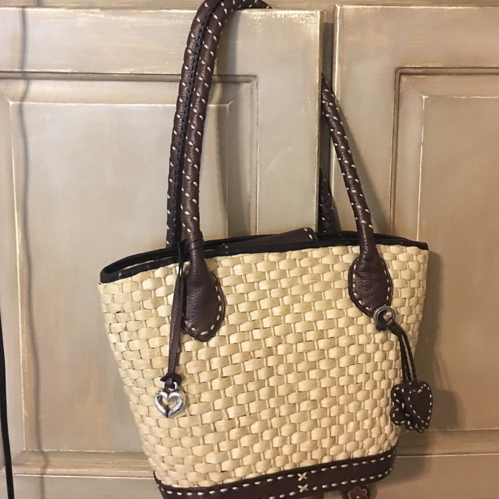 Brighton straw handbag